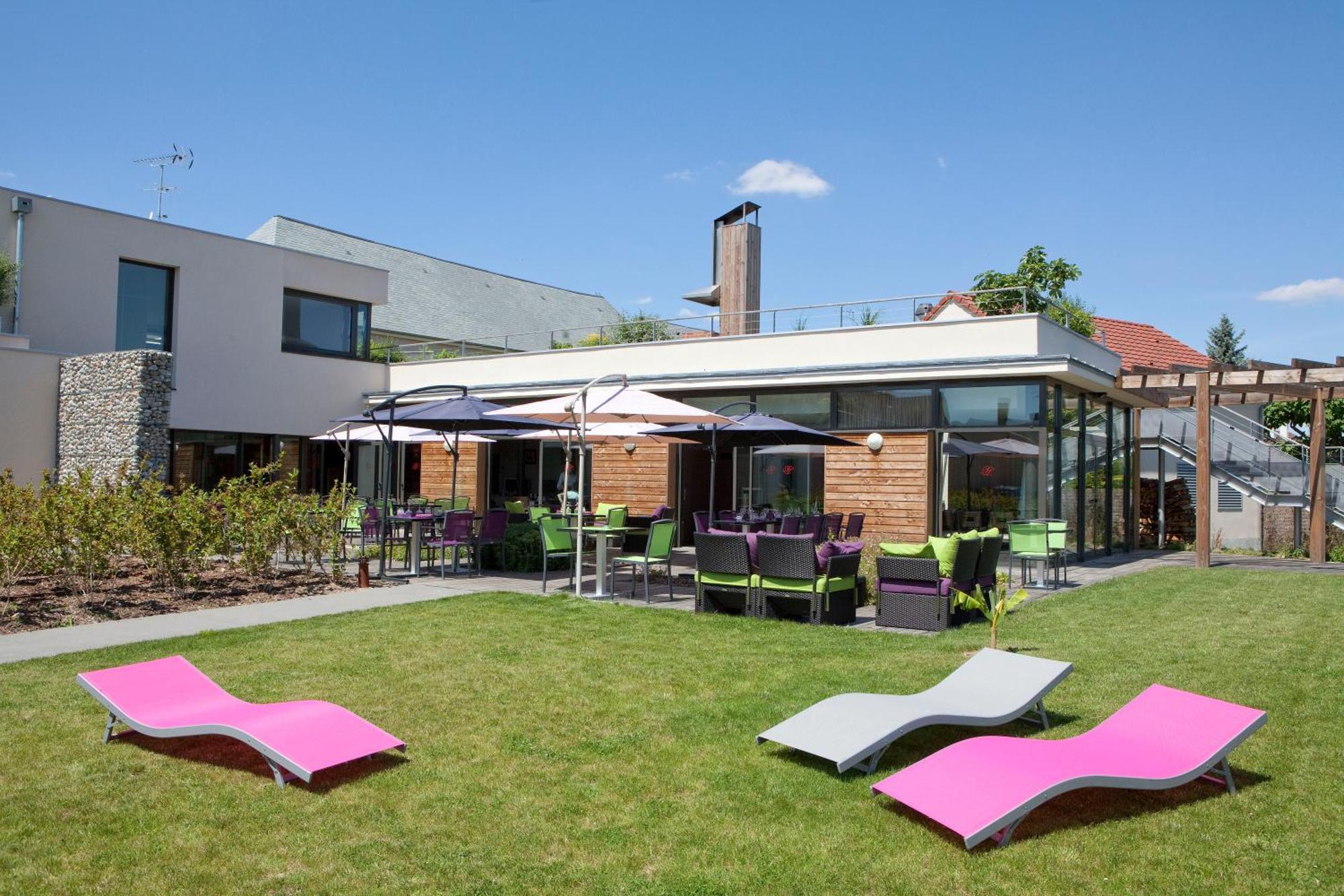 Logis Hotel Terre De Loire Belleville-sur-Loire Buitenkant foto