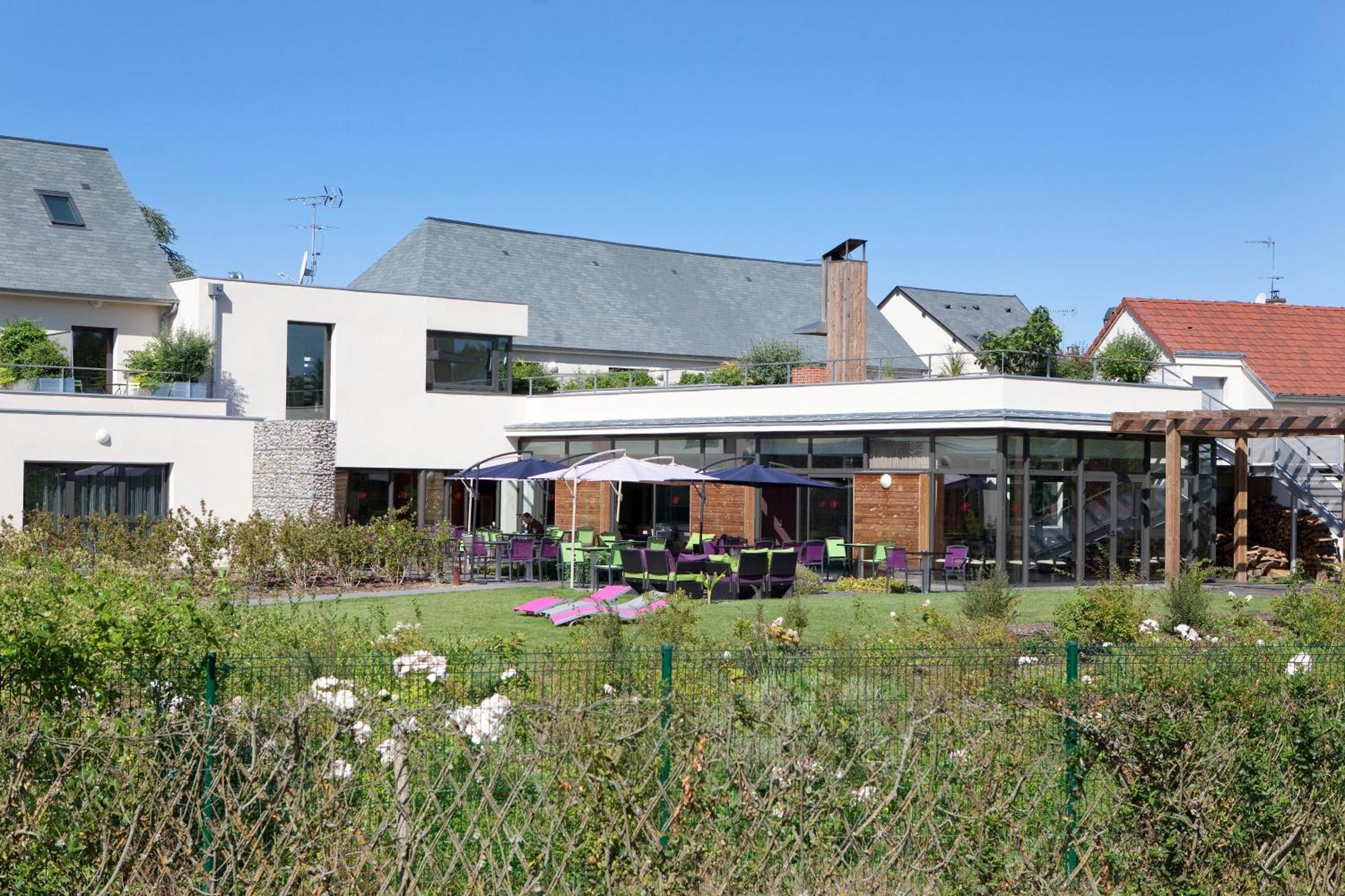 Logis Hotel Terre De Loire Belleville-sur-Loire Buitenkant foto