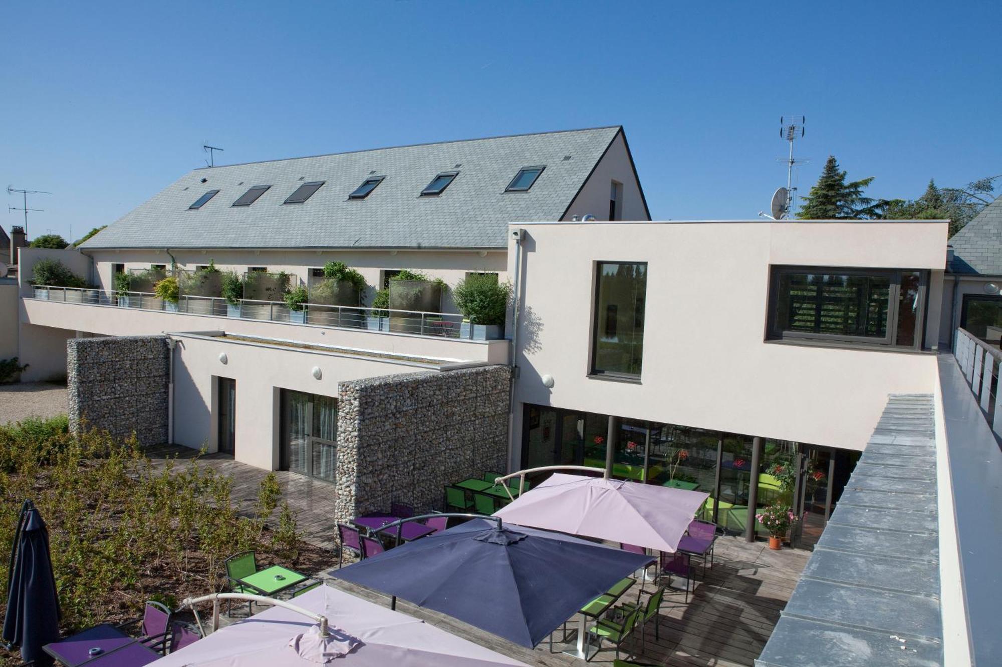 Logis Hotel Terre De Loire Belleville-sur-Loire Buitenkant foto