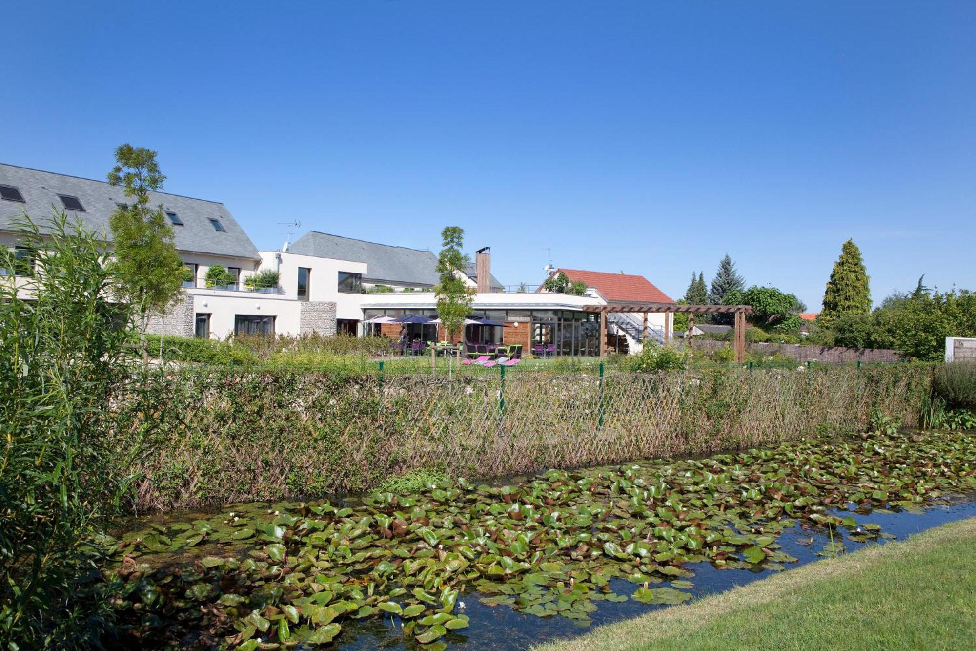 Logis Hotel Terre De Loire Belleville-sur-Loire Buitenkant foto