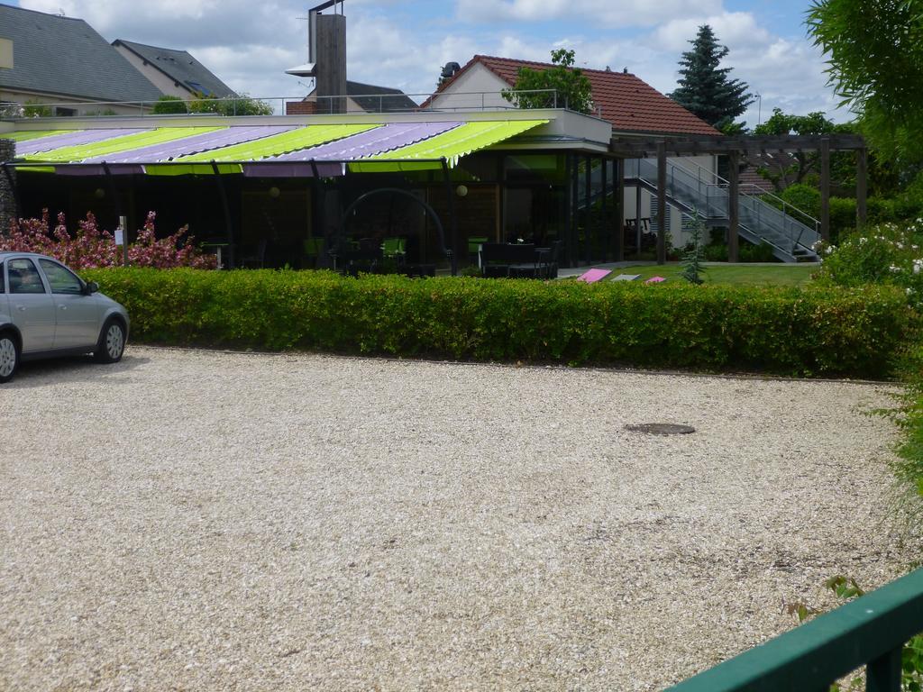 Logis Hotel Terre De Loire Belleville-sur-Loire Buitenkant foto